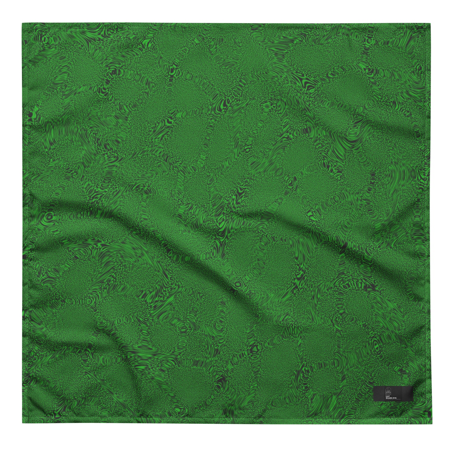 Dark Green Tiger bandana