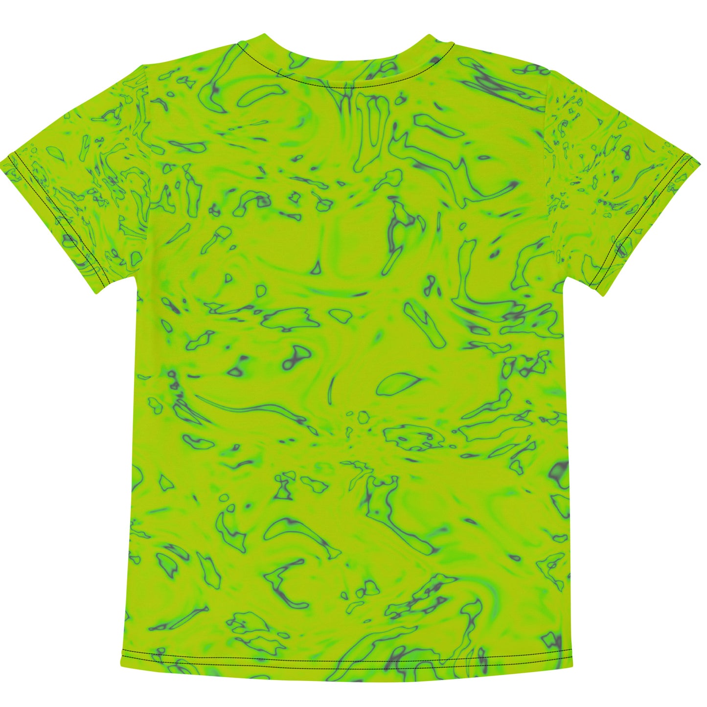 Rorschach Green Kids crew neck t-shirt