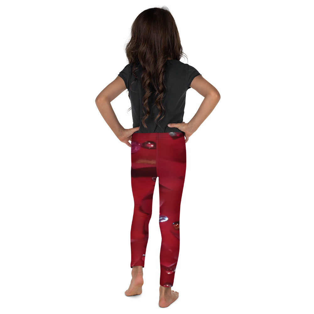 Jeweled Rose Kid's Leggings