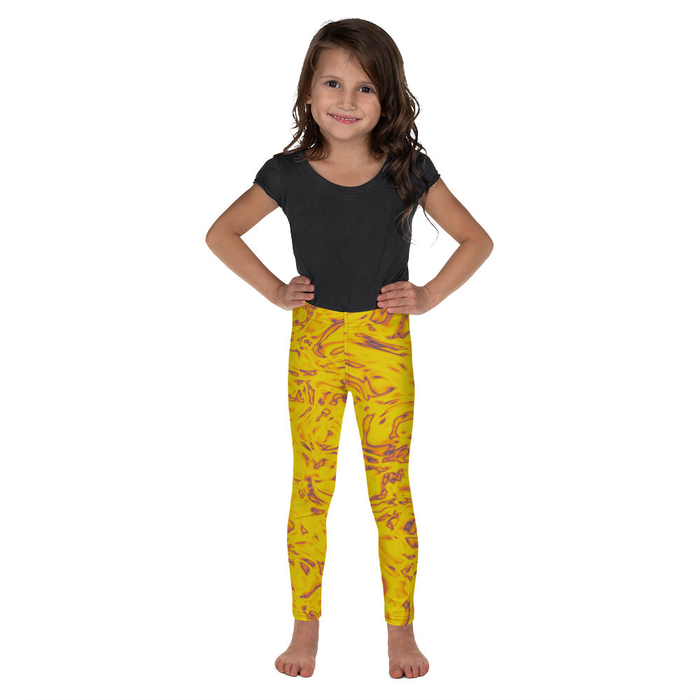 Rorschach Orange Kid's Leggings