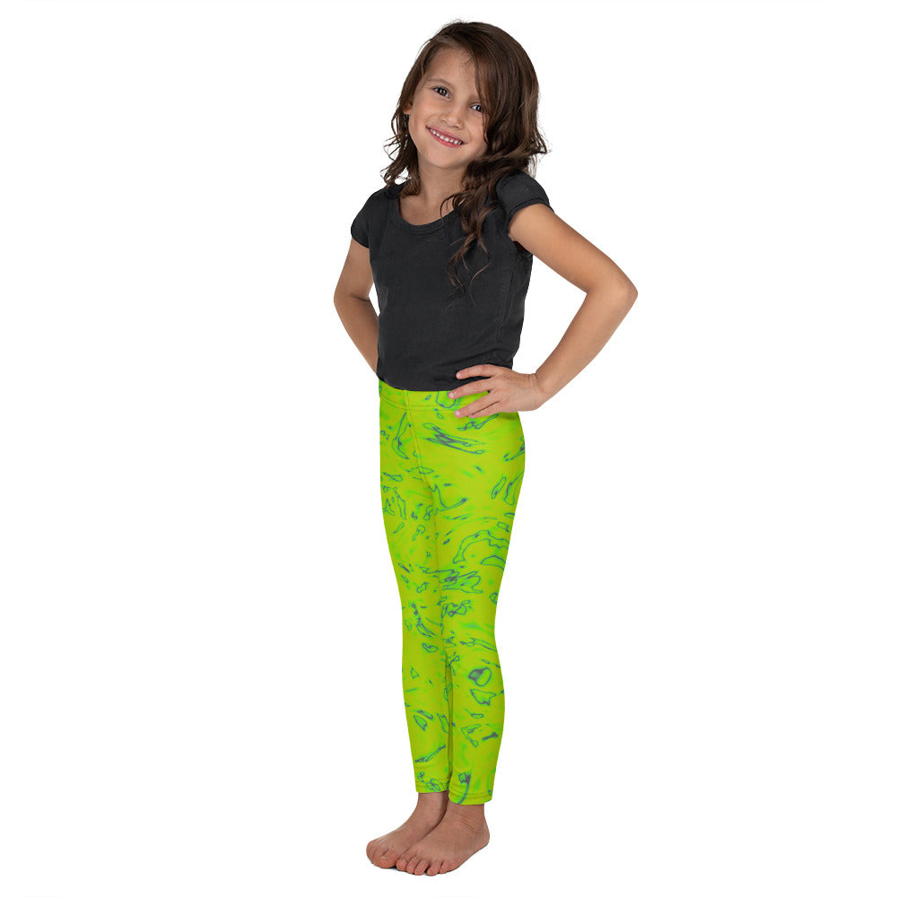 Rorschach Green Kid's Leggings