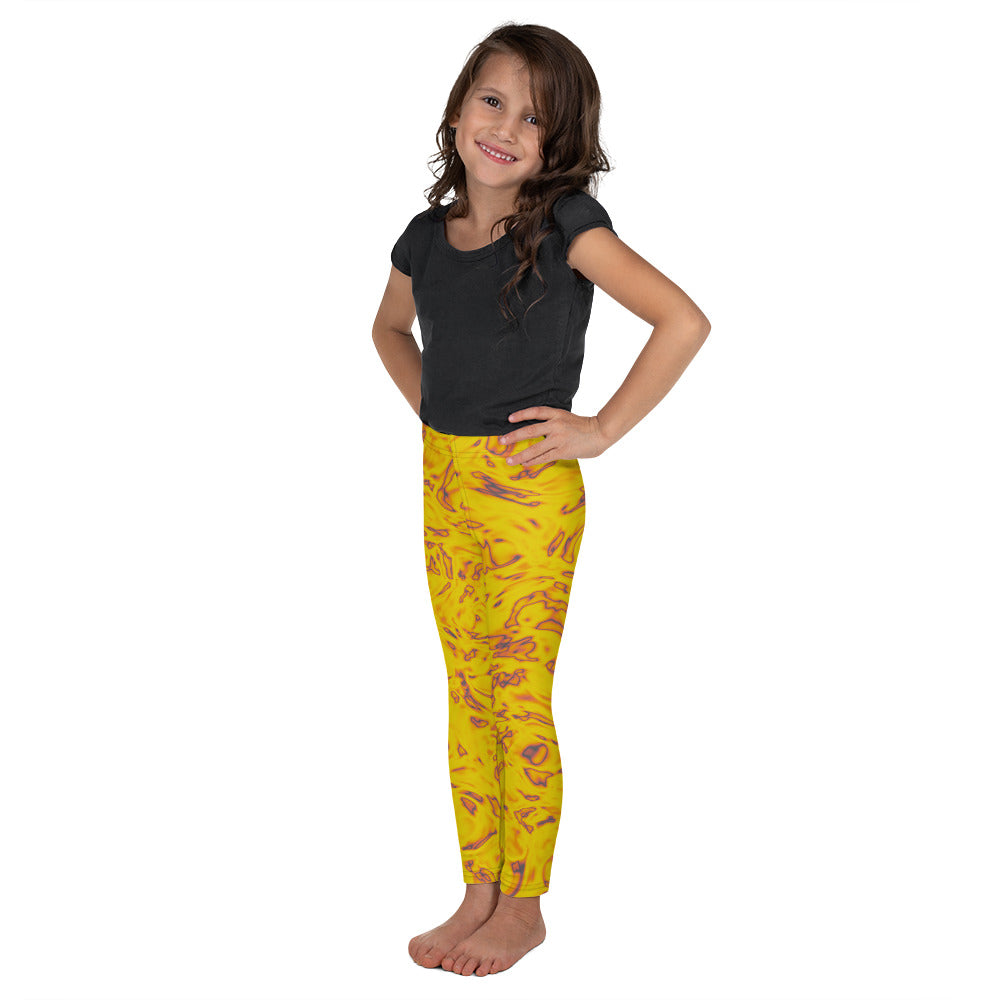 Rorschach Orange Kid's Leggings