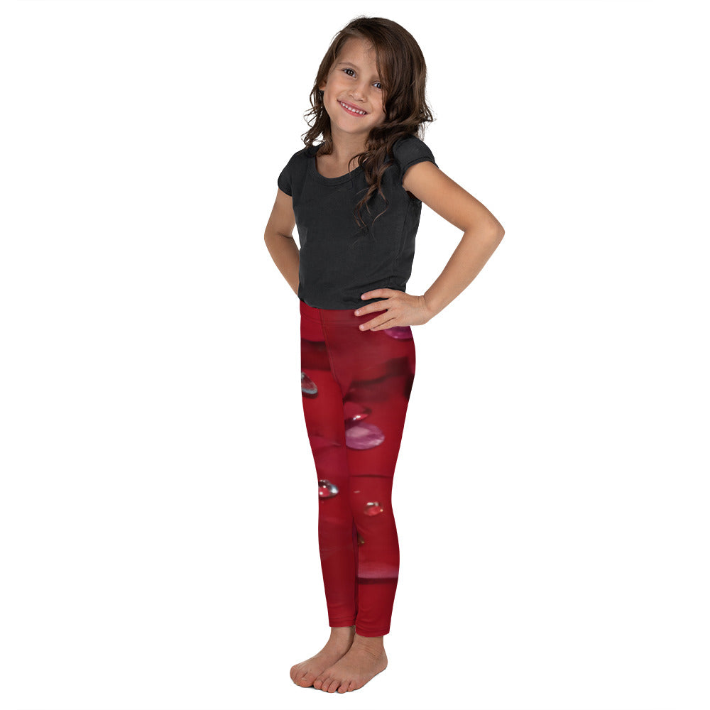 Jeweled Rose Kid's Leggings