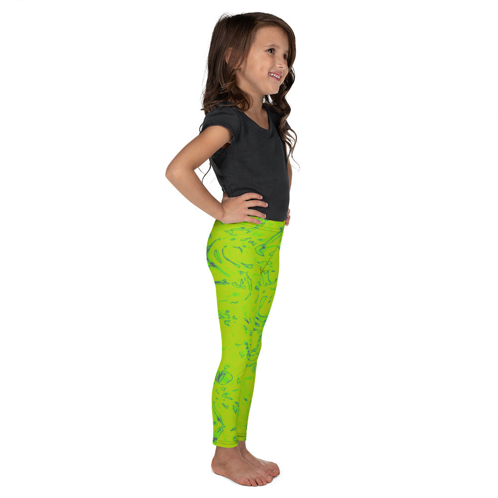 Rorschach Green Kid's Leggings