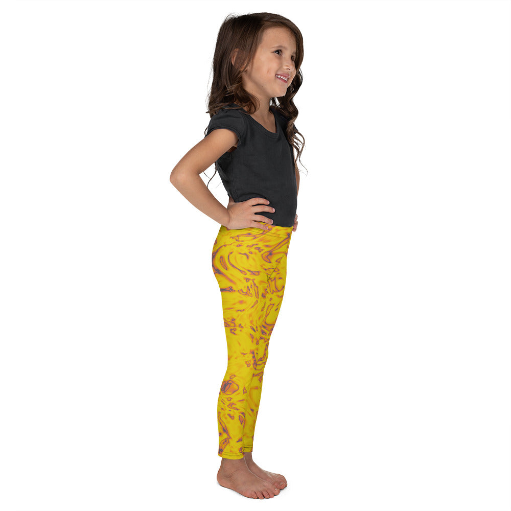 Rorschach Orange Kid's Leggings