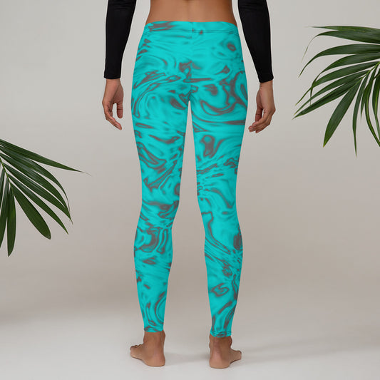 Rorschach Blue Leggings