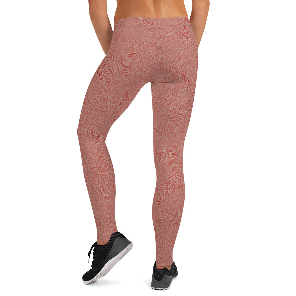 Light Red Tiger Leggings