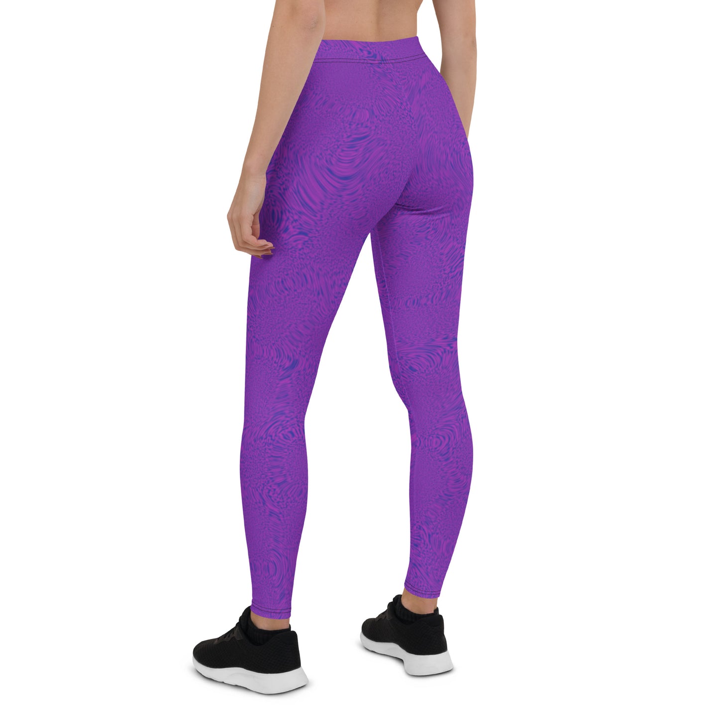 Dark Purple Tiger Leggings