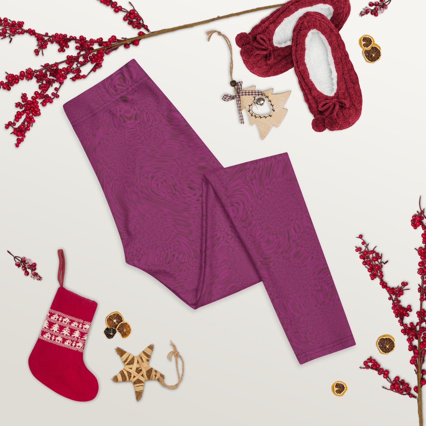 Light Purple Tiger Leggings