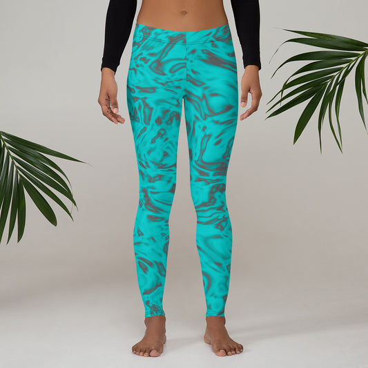 Rorschach Blue Leggings