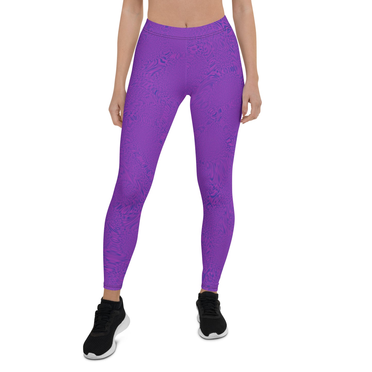 Dark Purple Tiger Leggings