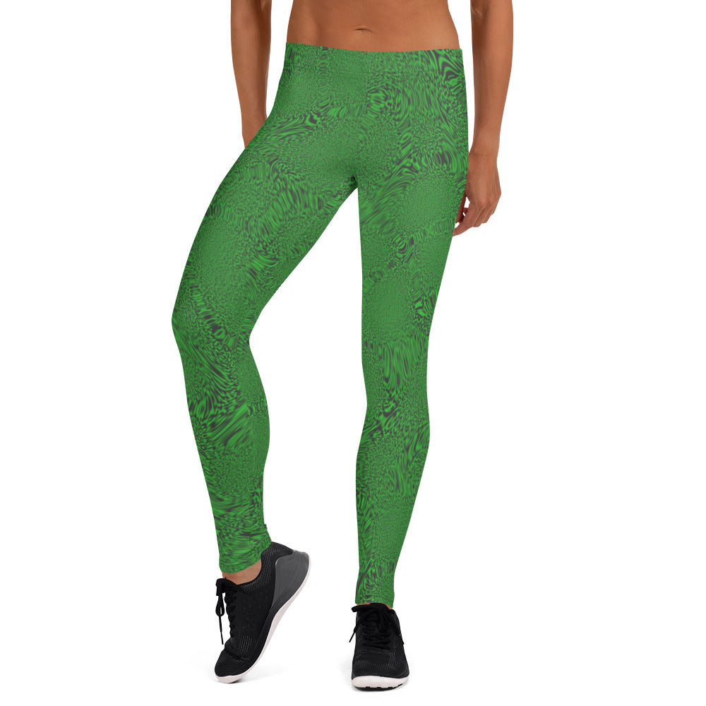 Green Tiger Leggings