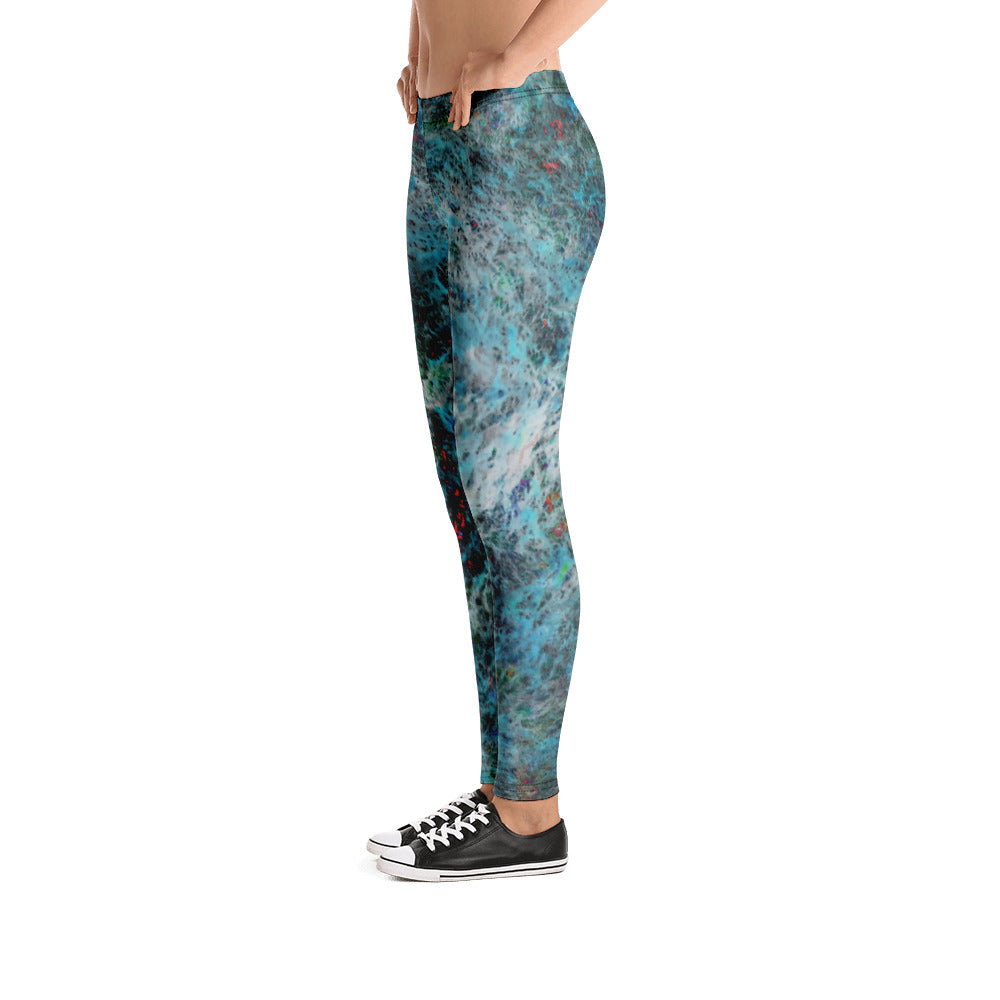 Blue Storm Leggings