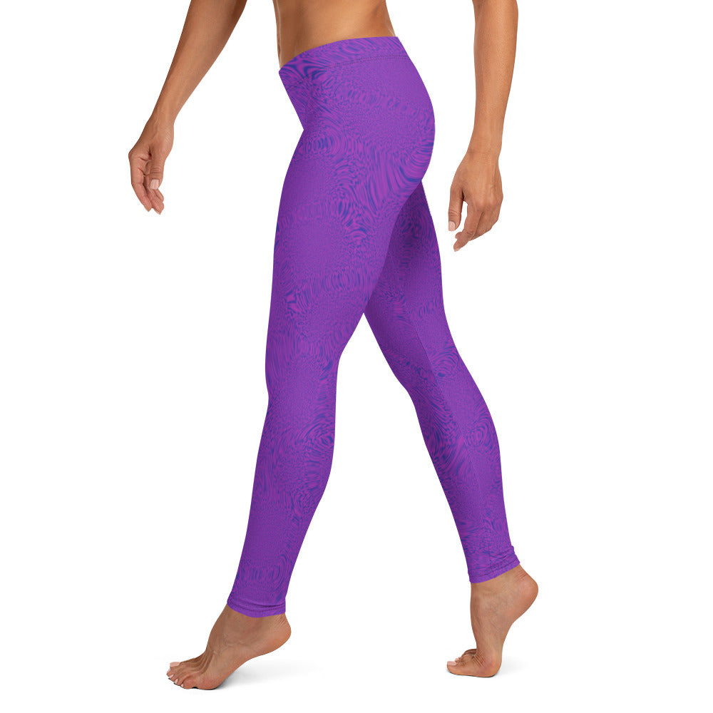 Dark Purple Tiger Leggings