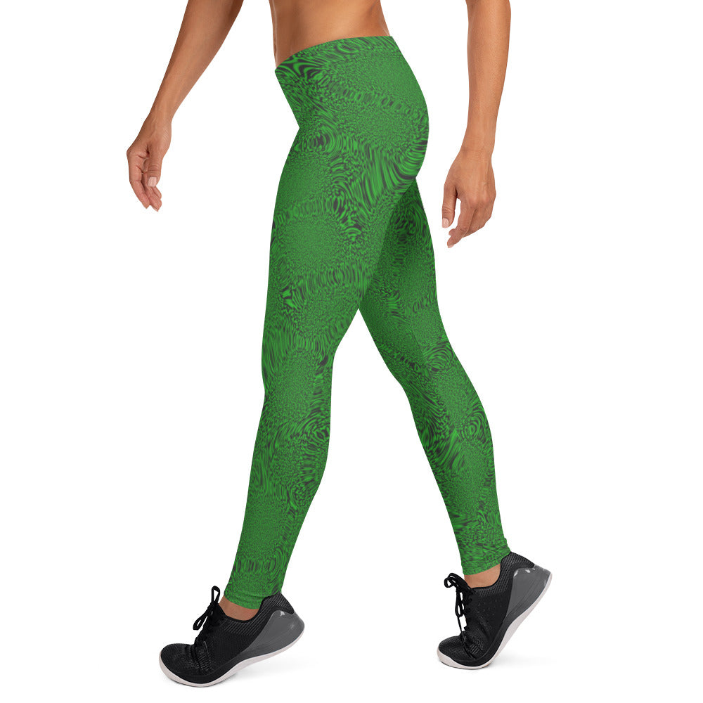 Green Tiger Leggings