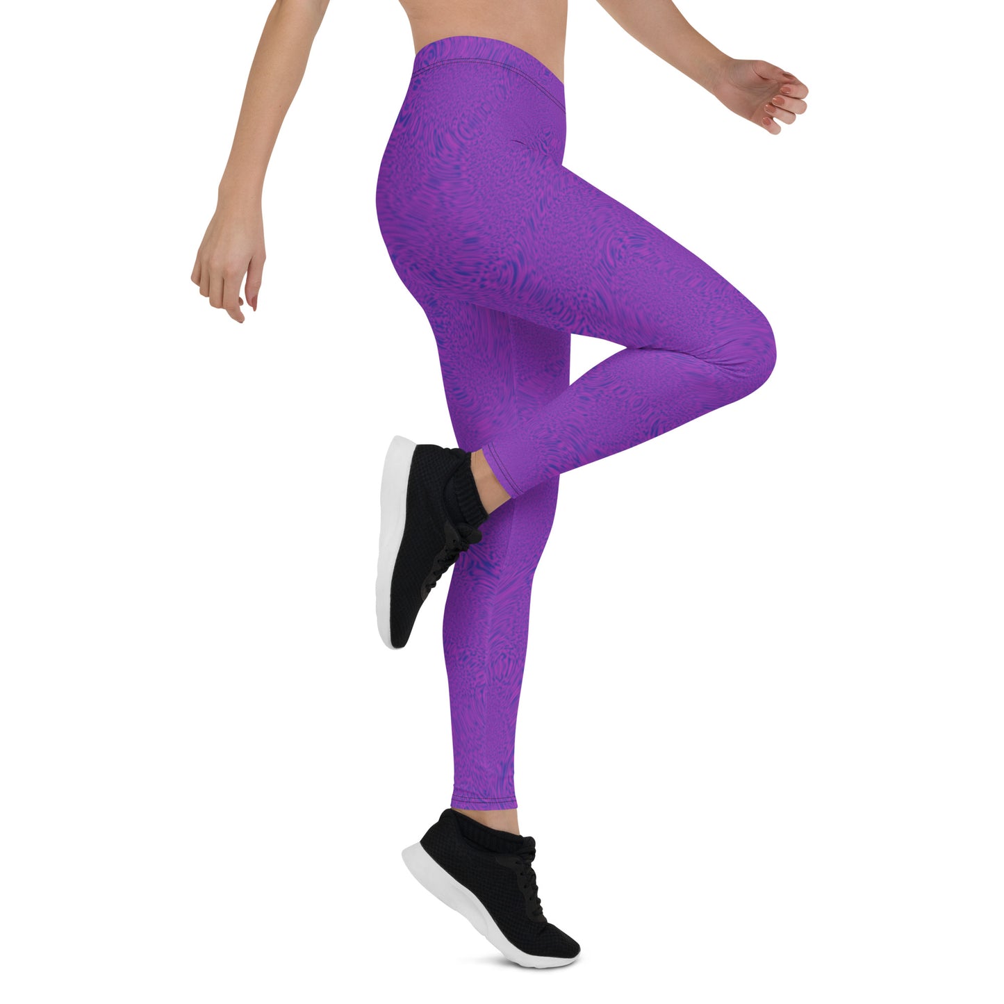 Dark Purple Tiger Leggings