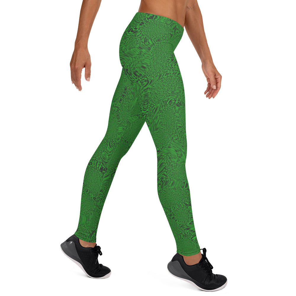 Green Tiger Leggings