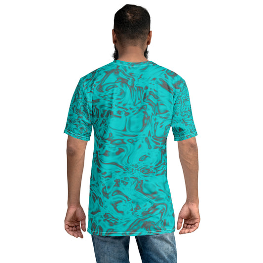 Rorschach Blue All Over Print Men's t-shirt