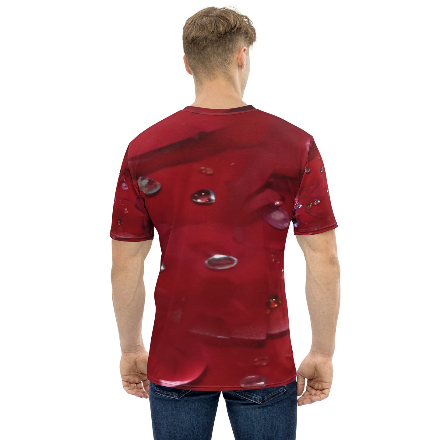 Jeweled Rose Men's t-shirt