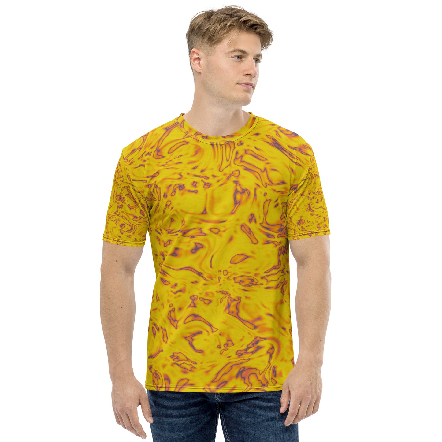 Rorschach Orange Men's t-shirt