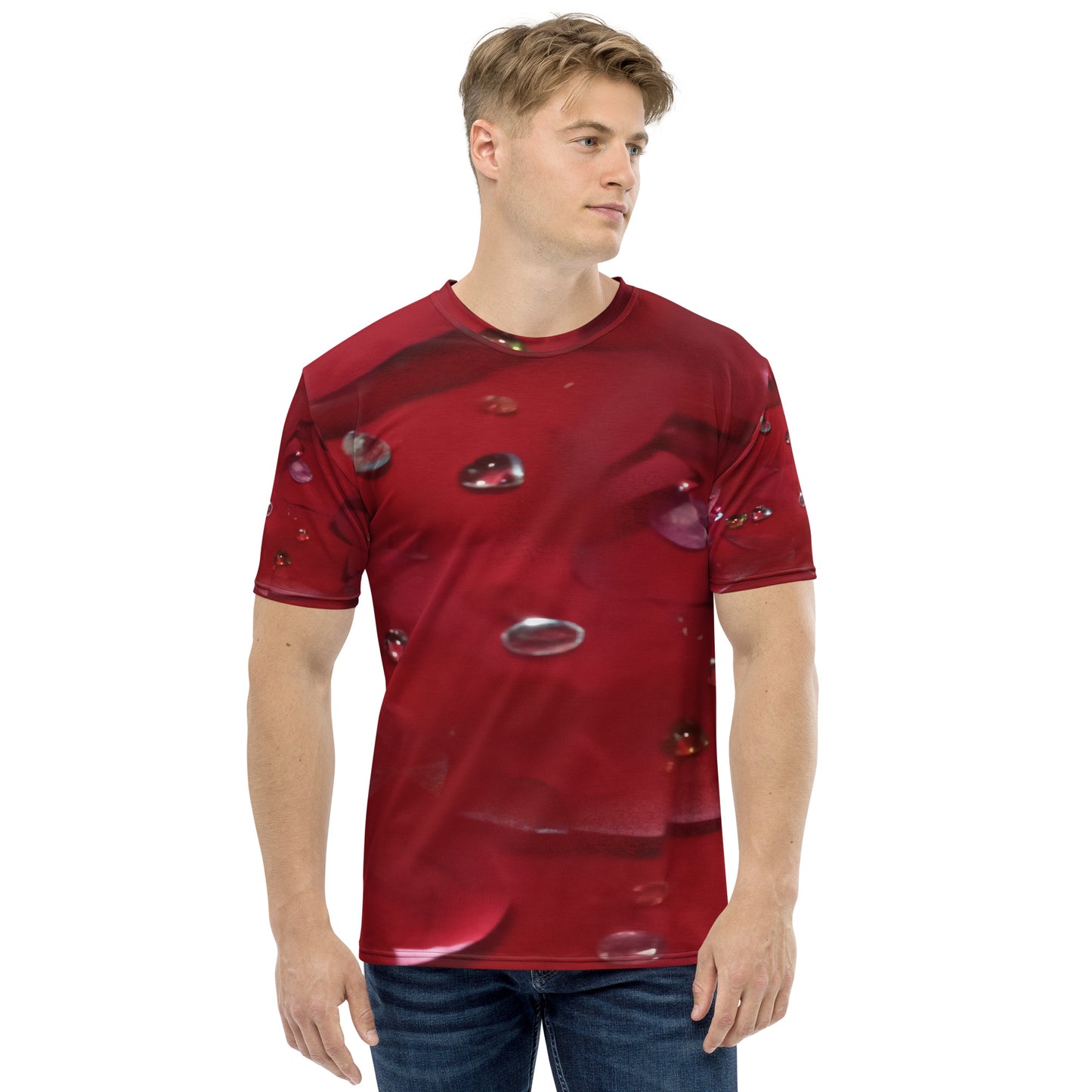 Jeweled Rose Men's t-shirt