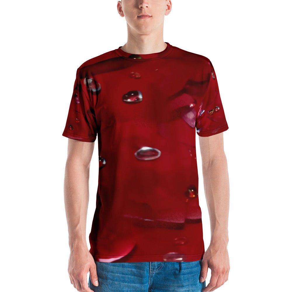 Jeweled Rose Men's t-shirt