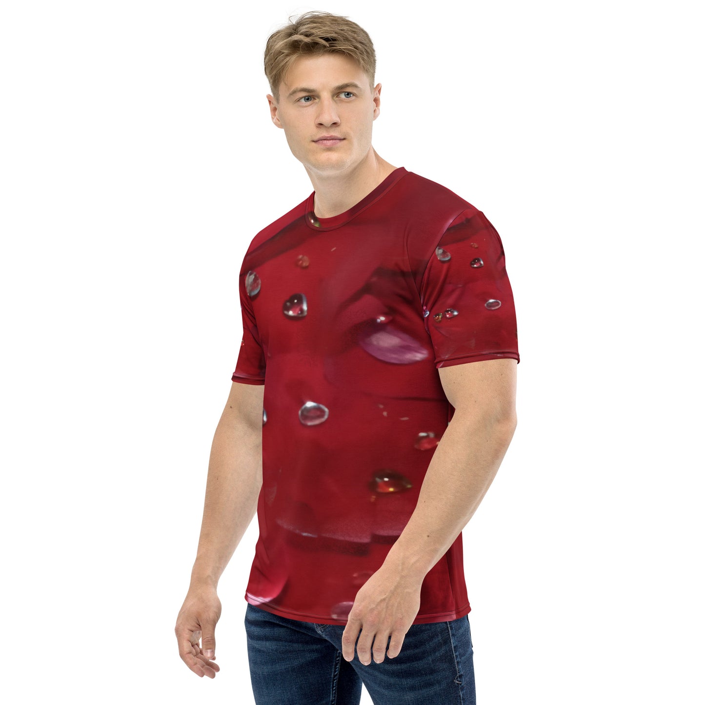 Jeweled Rose Men's t-shirt