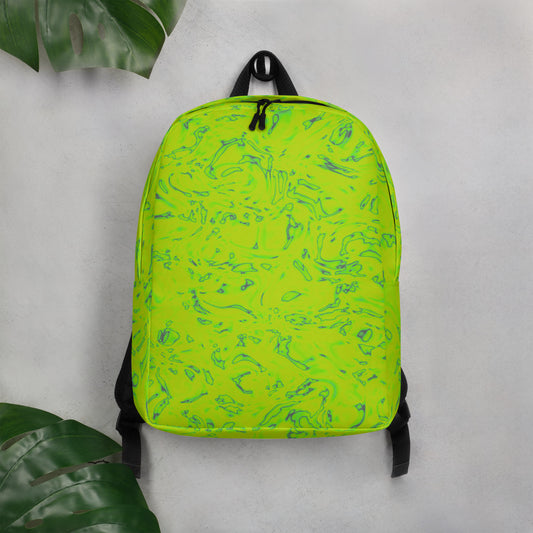 Rorschach Green, Minimalist Backpack