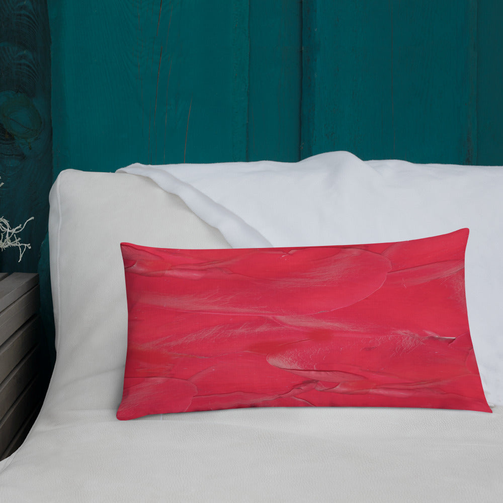 Rose Petal Premium Pillow