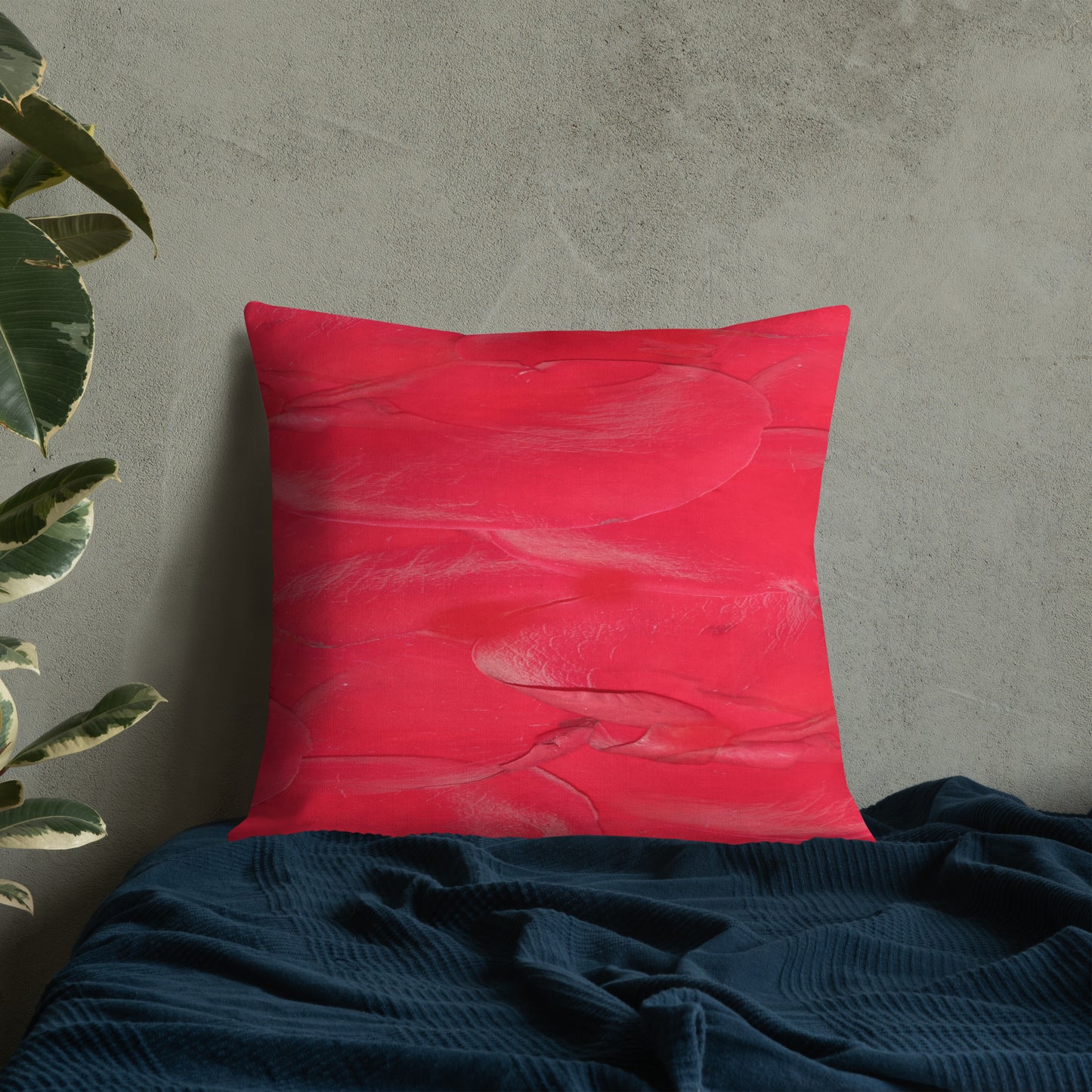 Rose Petal Premium Pillow