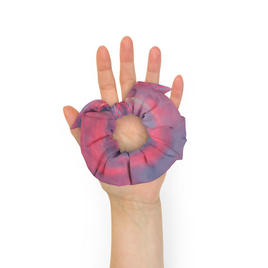 Tickled Pink Recycled Scrunchie