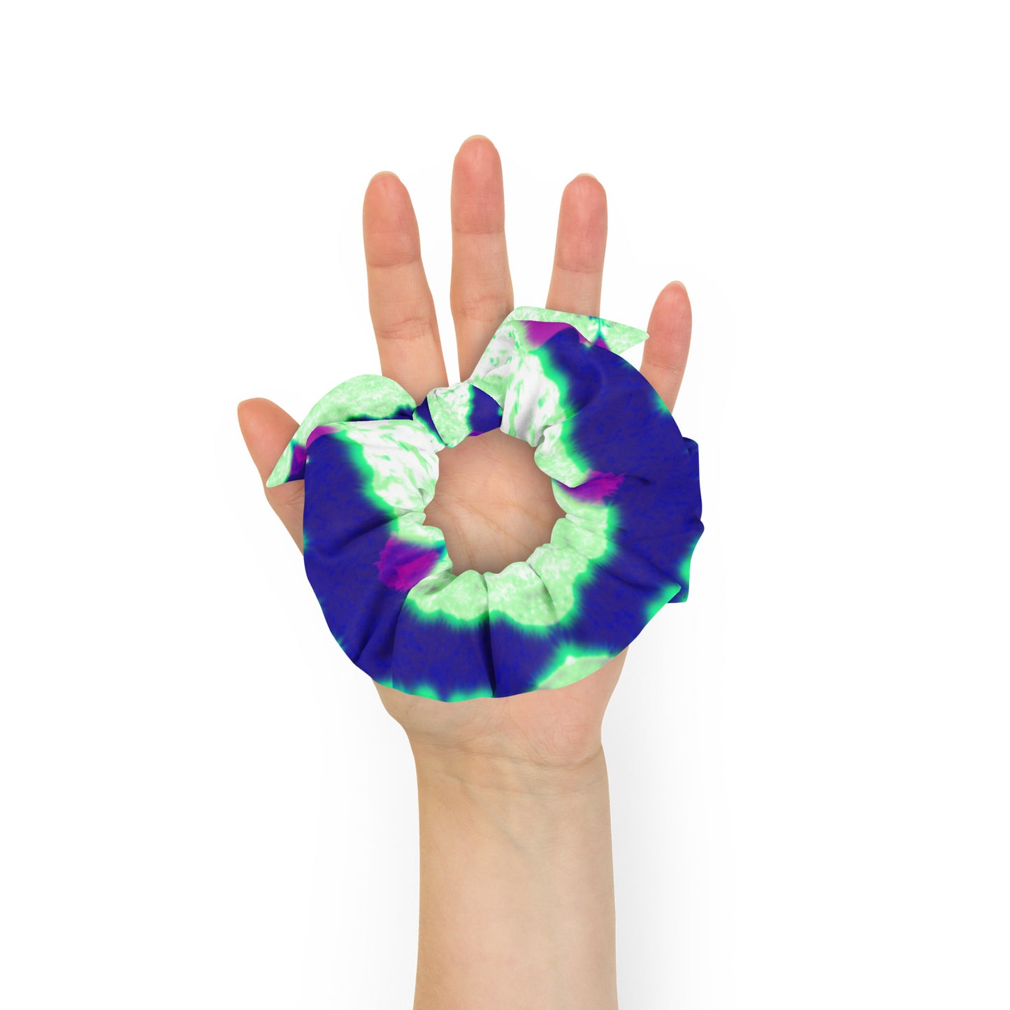 Rosy Haze Recycled Scrunchie