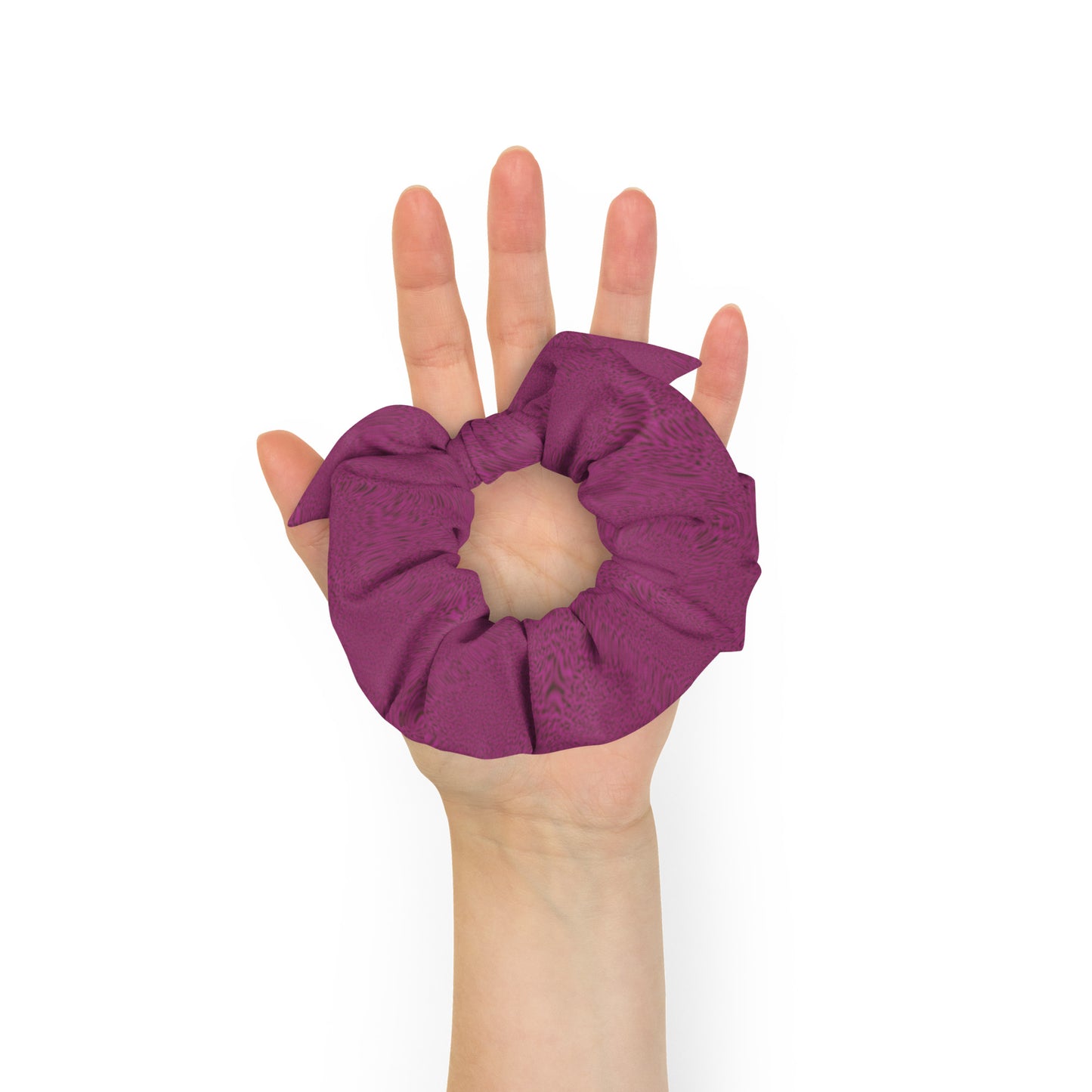 Light Purple Tiger Recycled Scrunchie