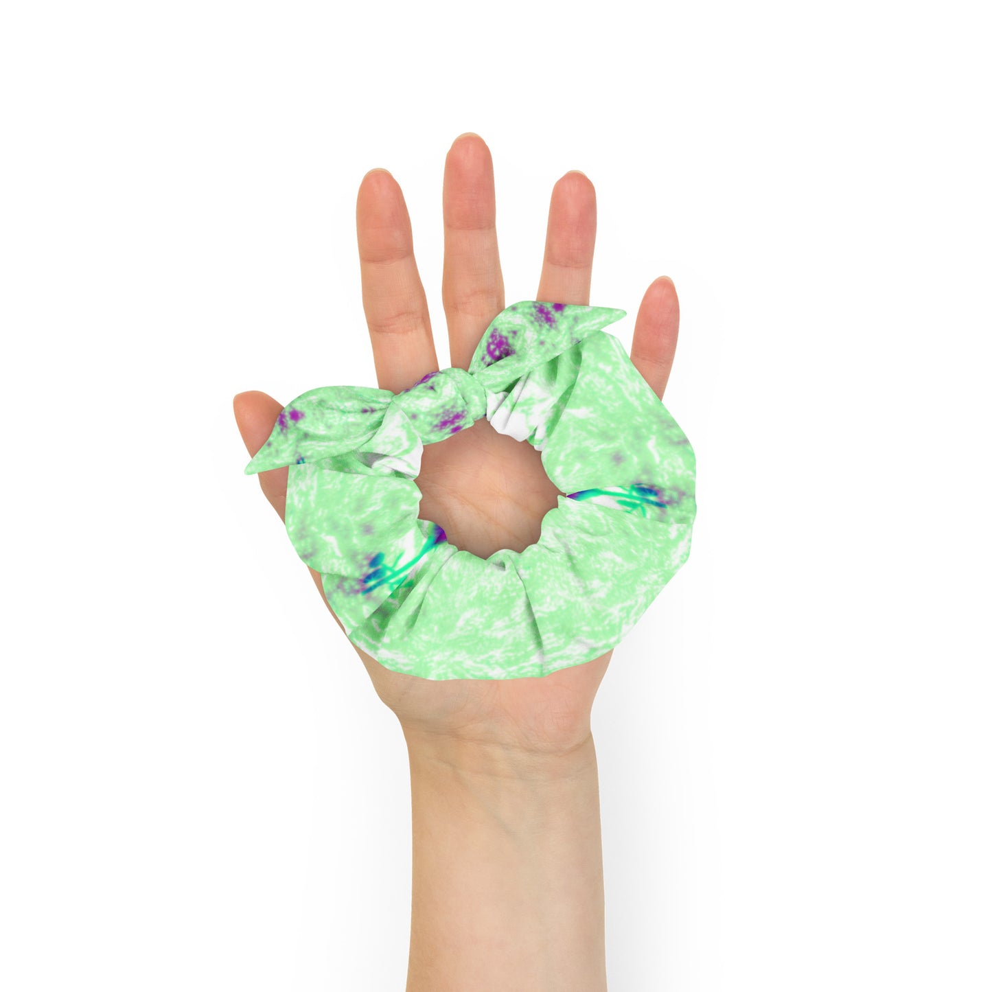 Rosy Haze Recycled Scrunchie