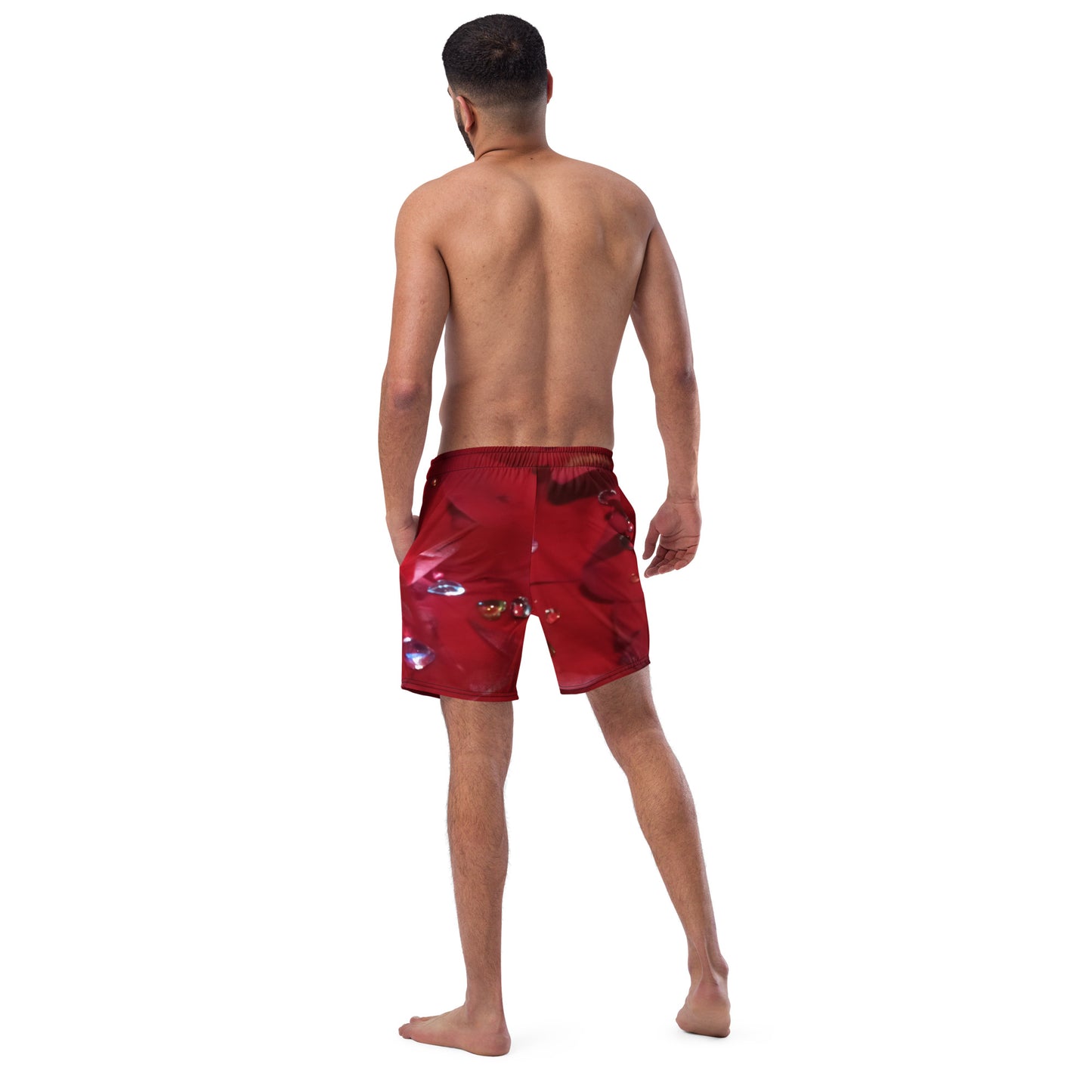 Jeweled Rose Men's swim trunks