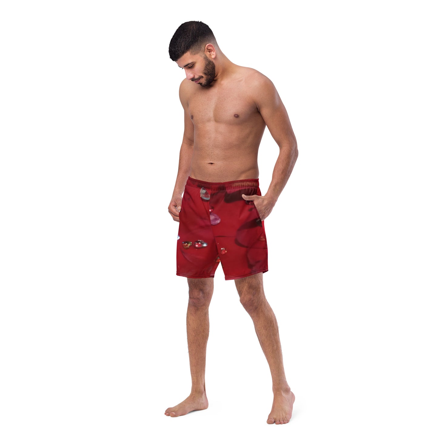 Jeweled Rose Men's swim trunks