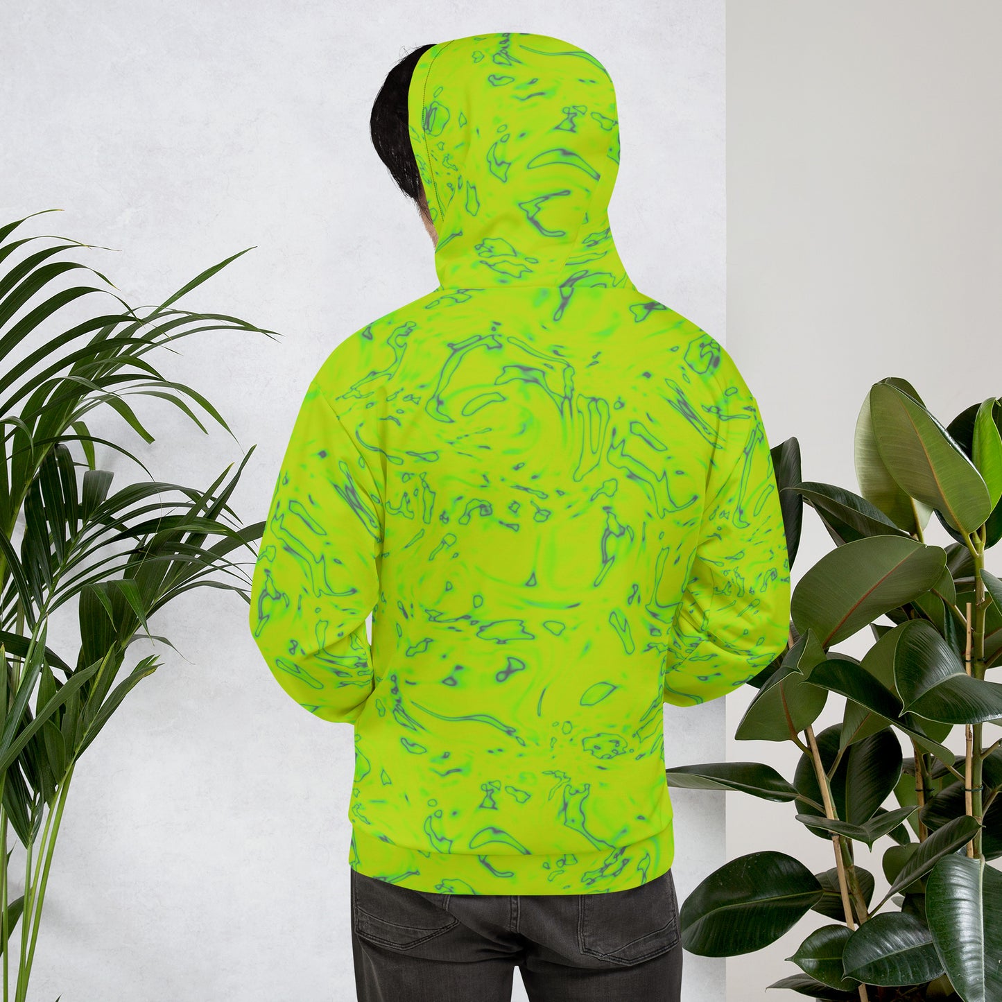 Rorschach Green Unisex Hoodie