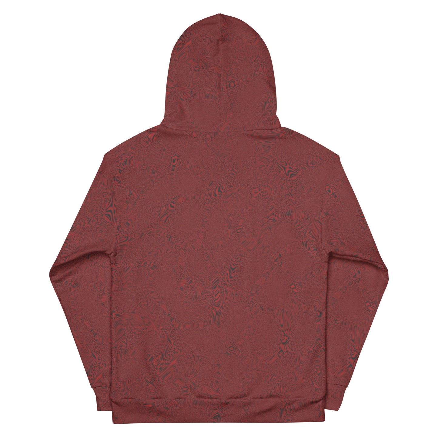 Dark Red Tiger Unisex Hoodie