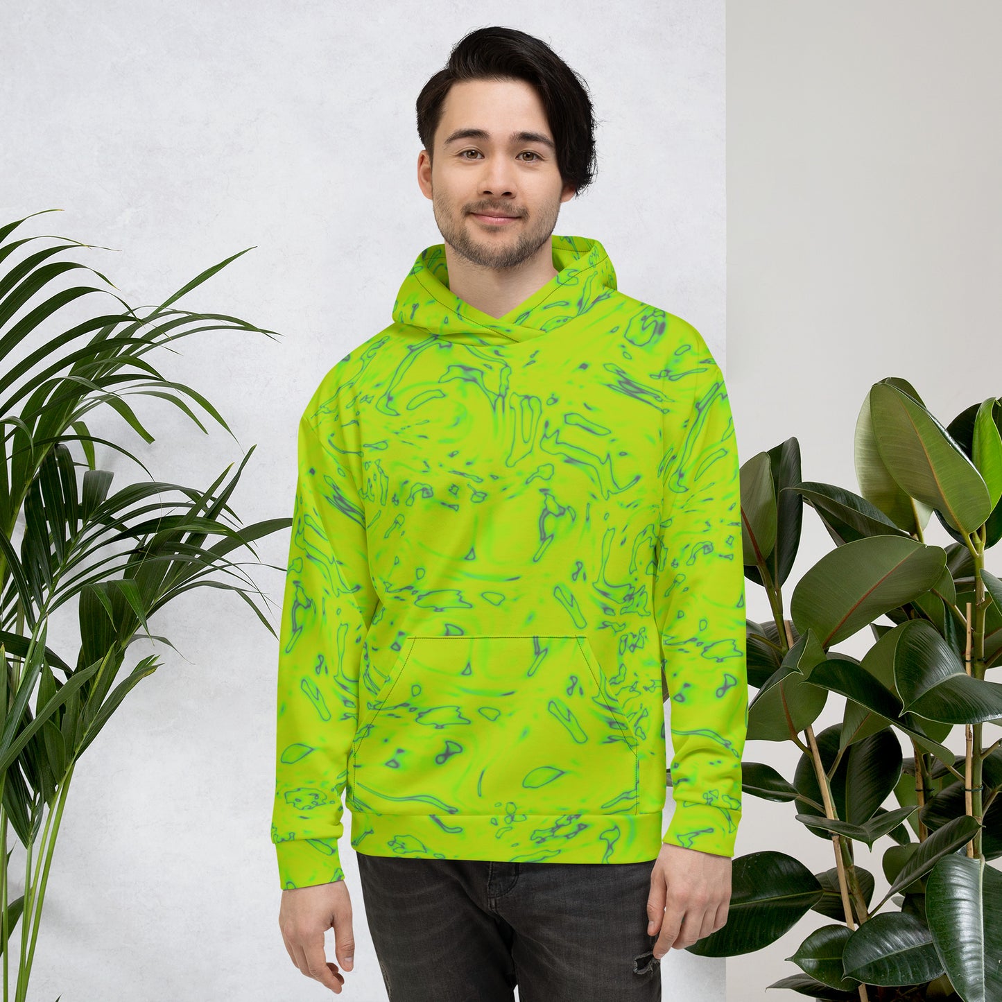 Rorschach Green Unisex Hoodie