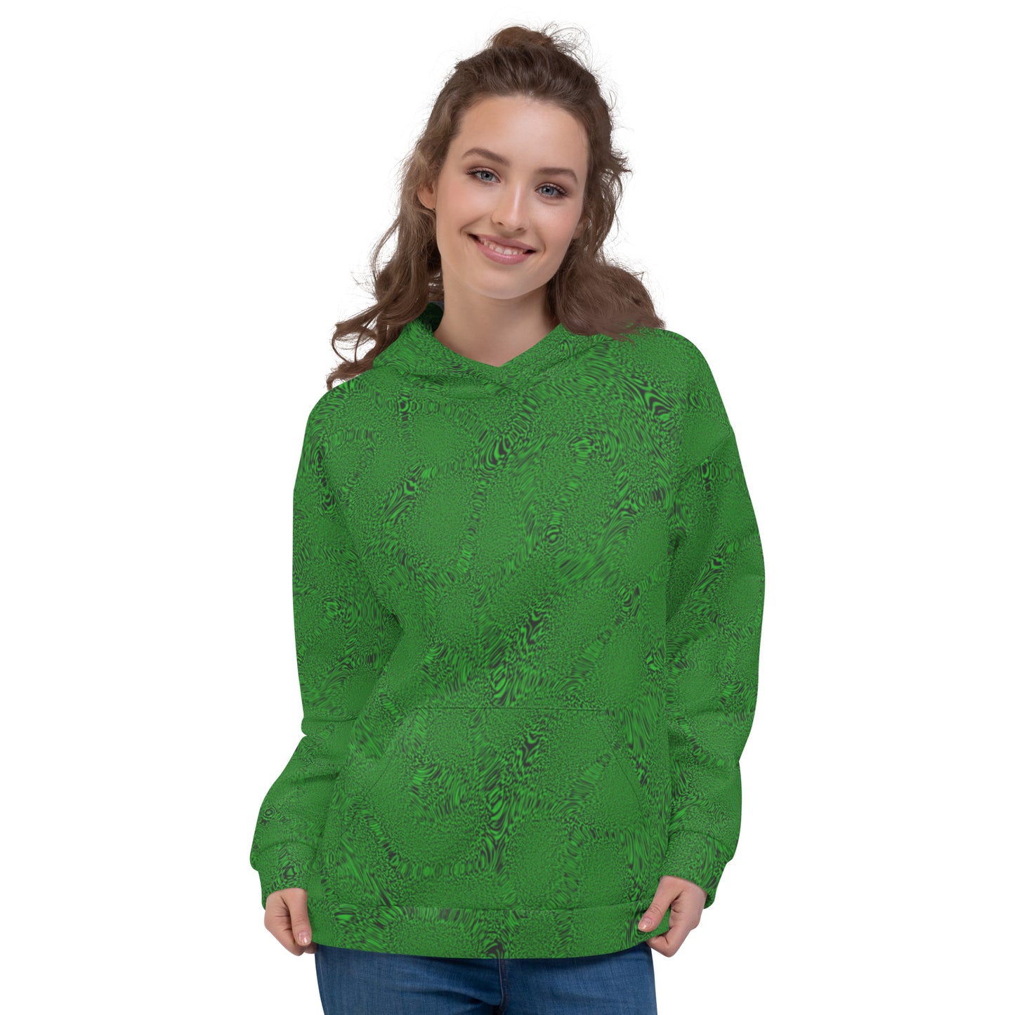 Green Tiger Unisex Hoodie