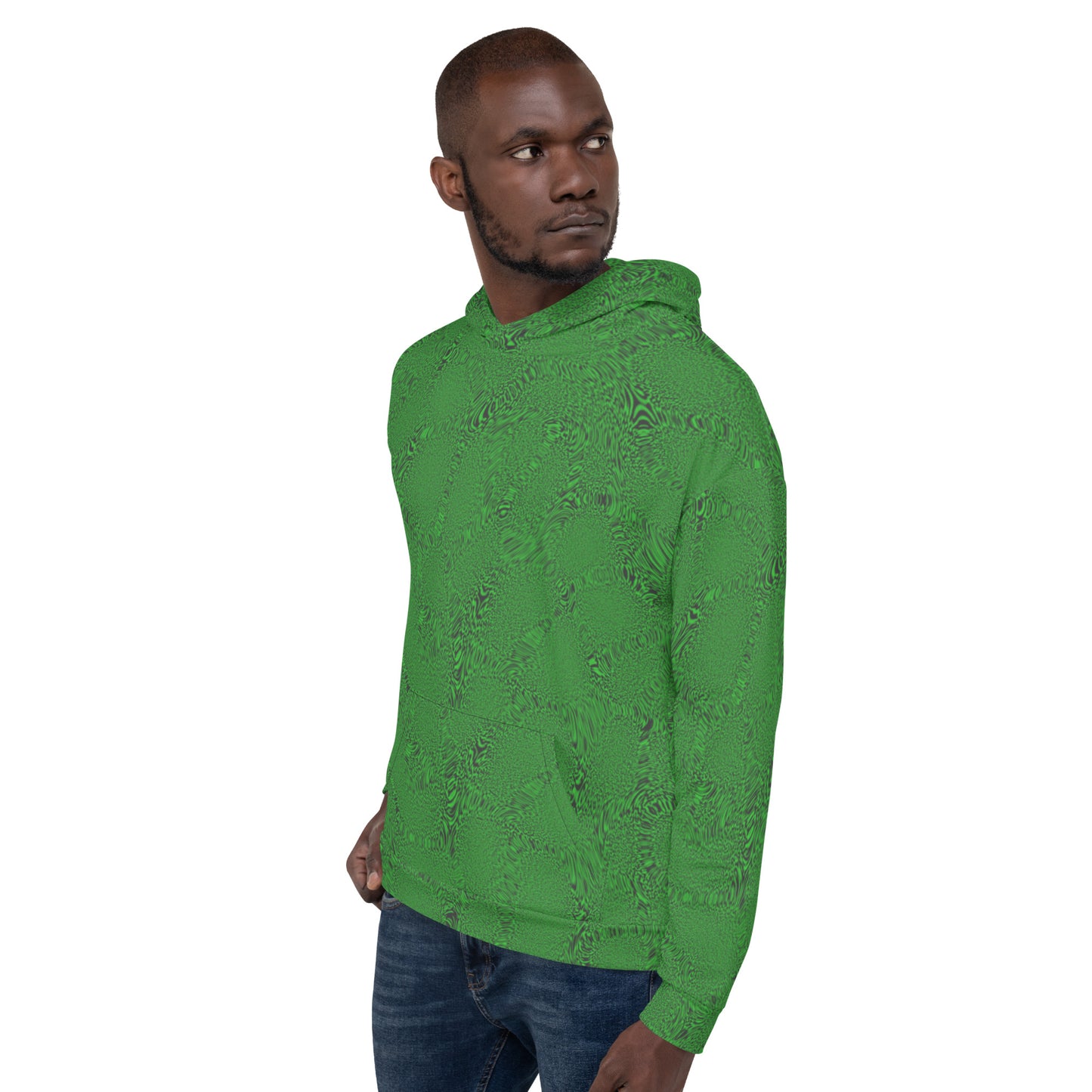 Green Tiger Unisex Hoodie