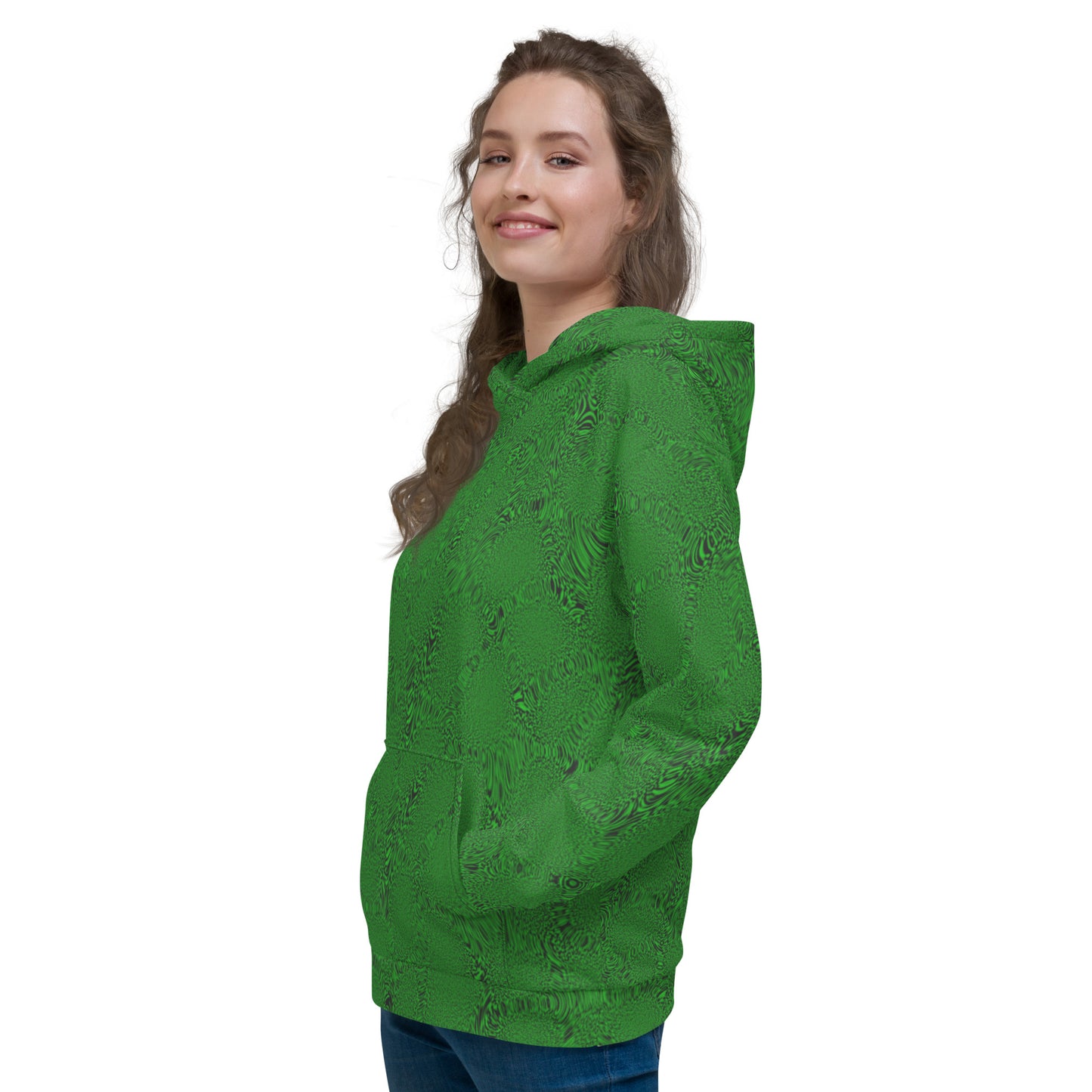 Green Tiger Unisex Hoodie