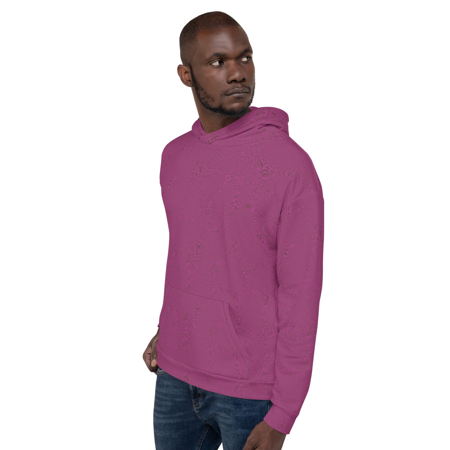 Dark Purple Unisex Hoodie