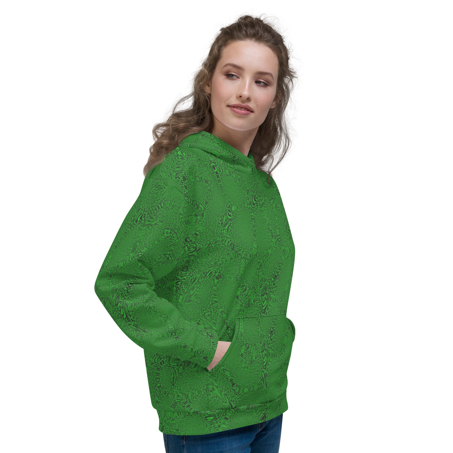 Green Tiger Unisex Hoodie