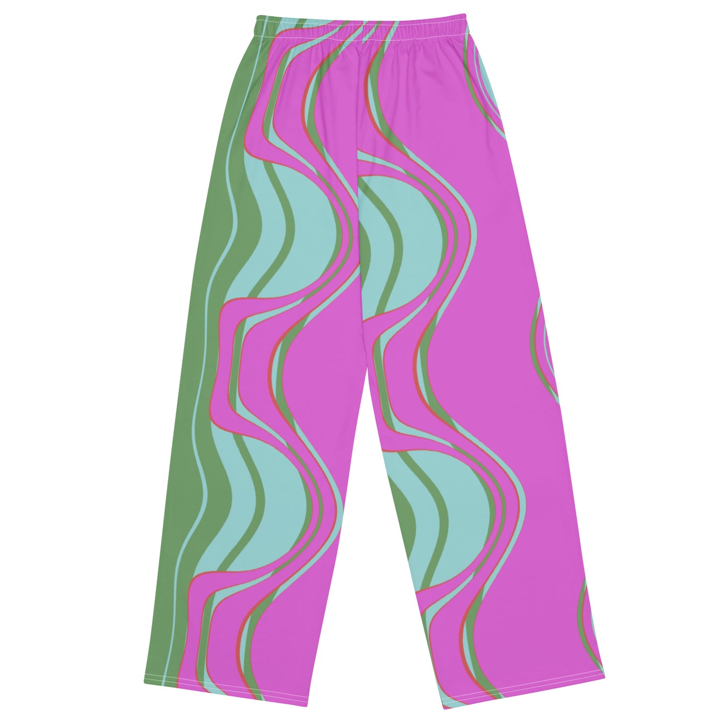 The Far Out Wave unisex wide-leg pants