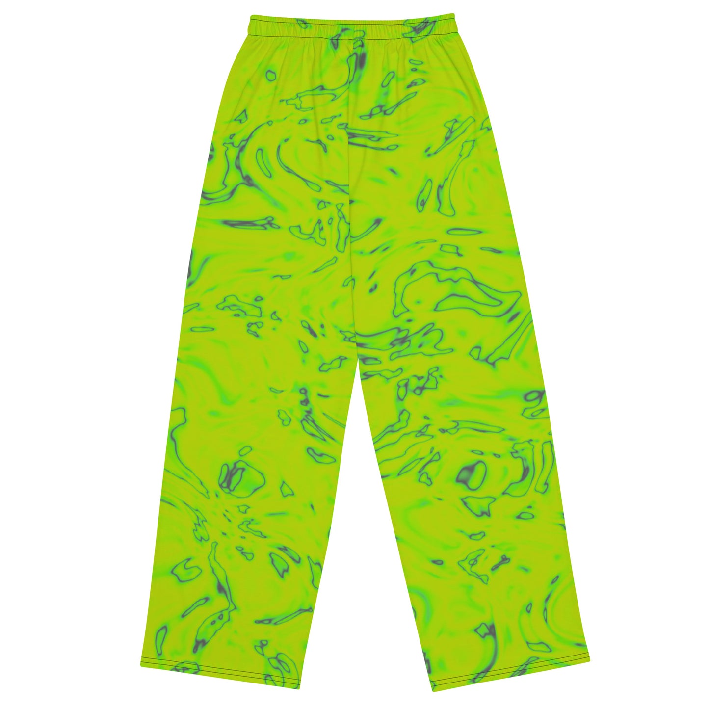 Rorschach Green unisex wide-leg pants