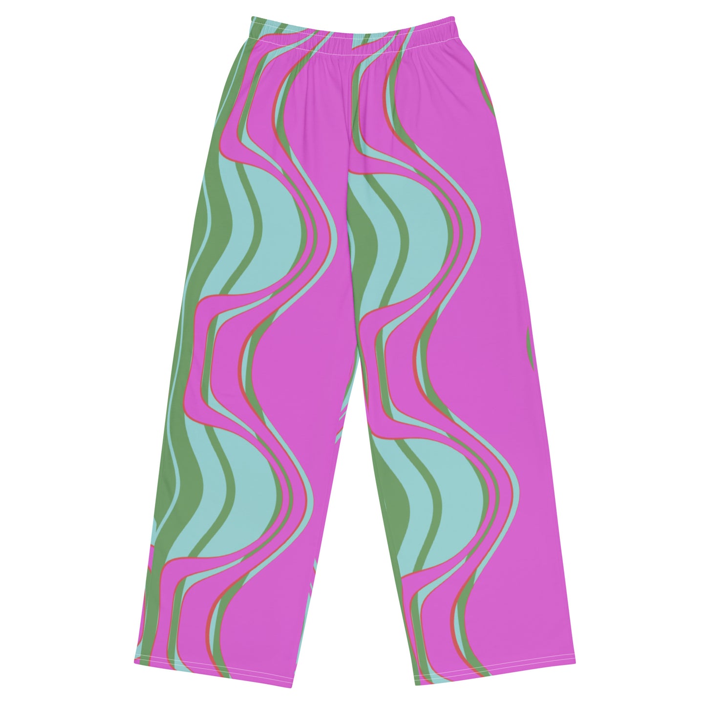 The Far Out Wave unisex wide-leg pants