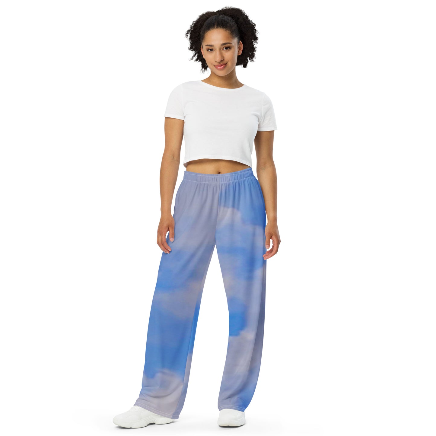 Cloudy Daze unisex wide-leg pants