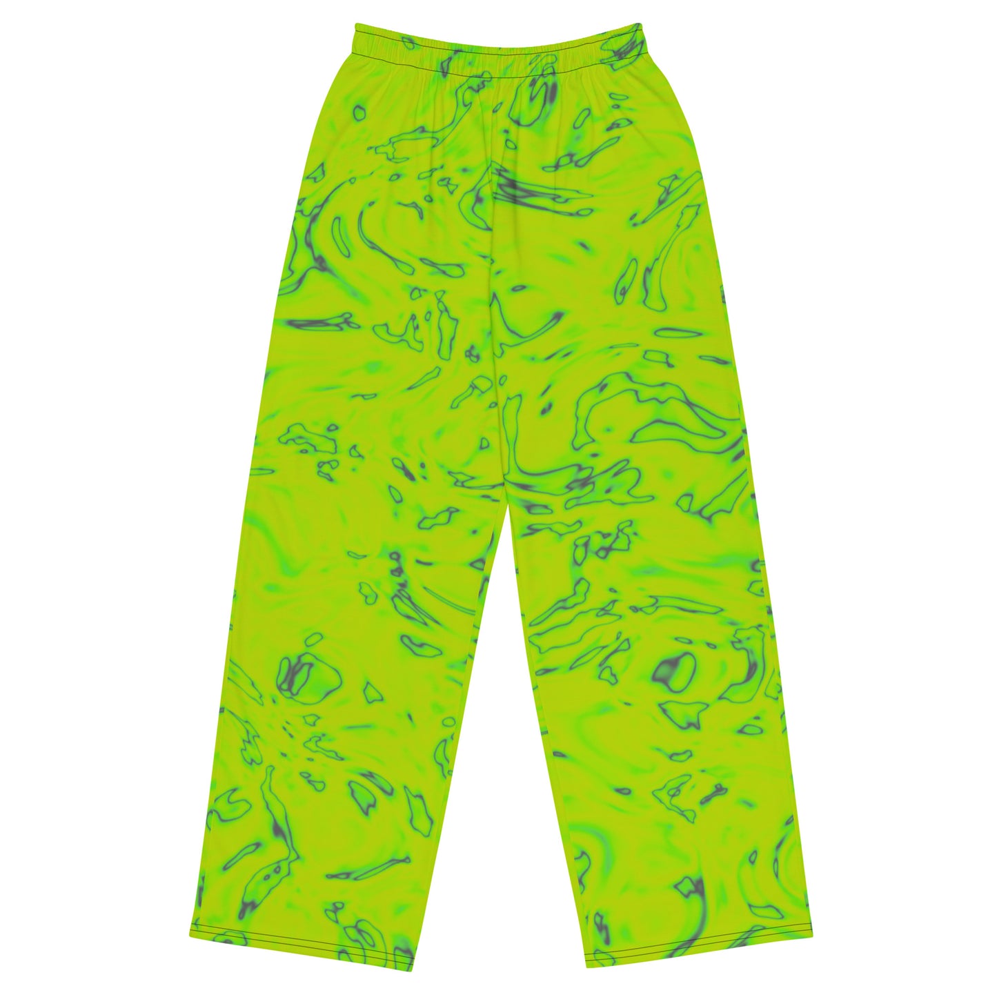 Rorschach Green unisex wide-leg pants