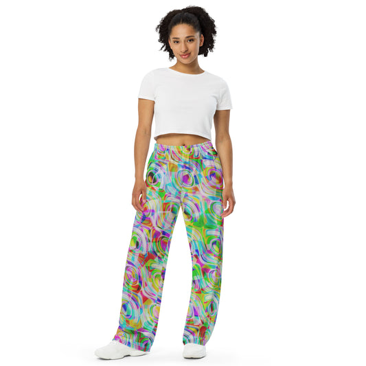 Love Is Magic unisex wide-leg pants